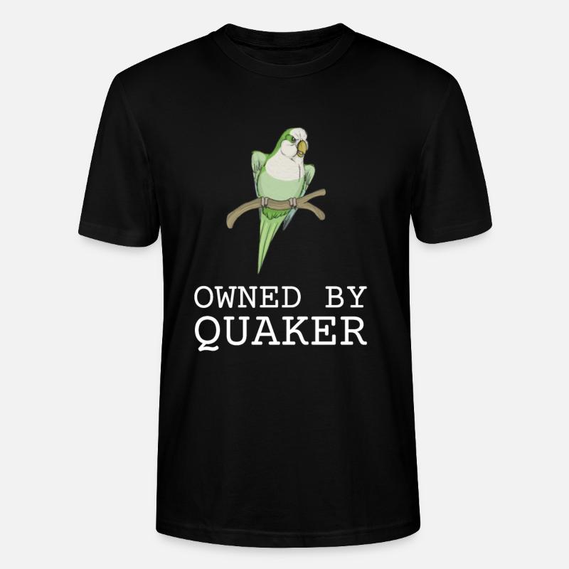 Blue Quaker Parrot Maman - T-shirt bio CRAFTER Stanley Stella Unisexe - noir