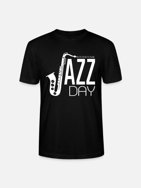 Jazz Music Improvisation Festival - Stanley/Stella CRAFTER Unisex Organic T-Shirt - black