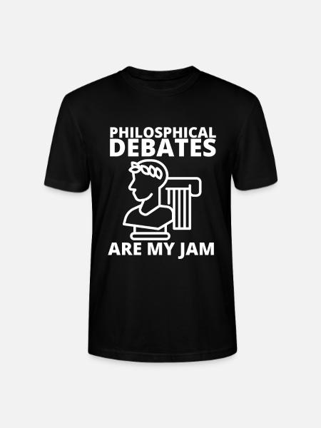 Philosophical Debate Feeling Philoslothical - Stanley/Stella CRAFTER Unisex Organic T-Shirt - black