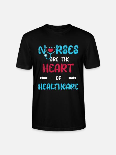 National Nurses' Day. - Stanley/Stella CRAFTER Unisex Organic T-Shirt - black