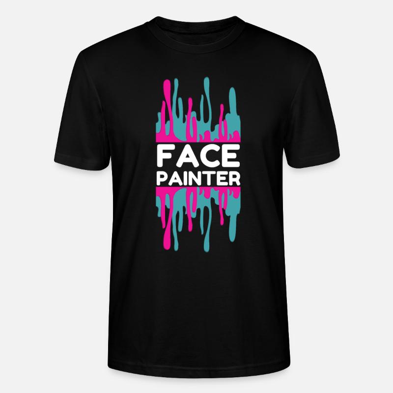 Maquillage et maquillage - T-shirt bio CRAFTER Stanley Stella Unisexe - noir