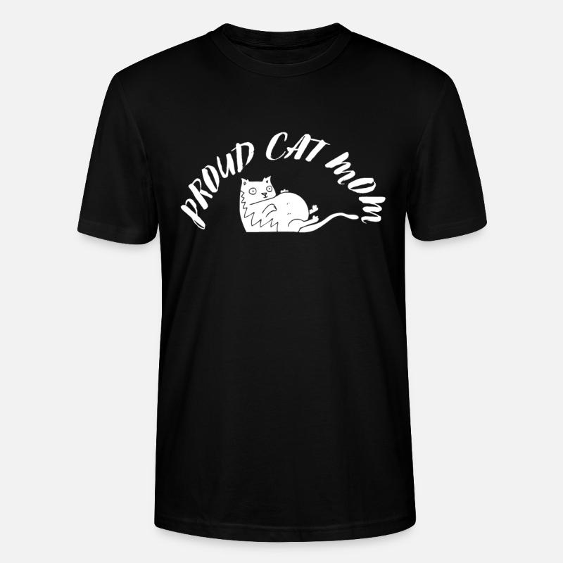 Fat Cat Obesity - Stanley/Stella Unisex Bio-T-Shirt CRAFTER - Schwarz