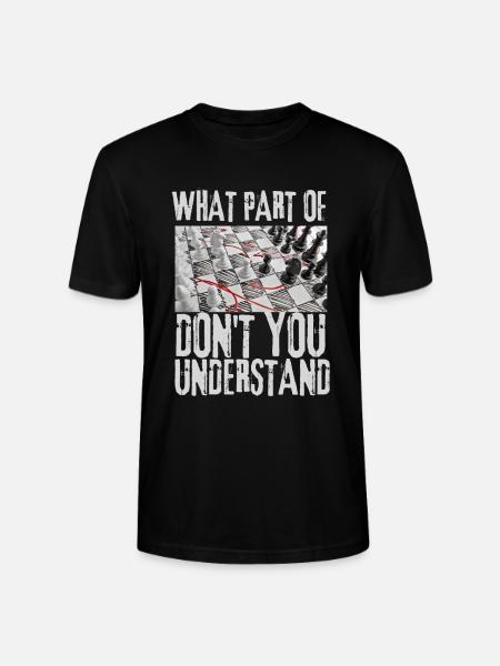 Chess Master Chess Club & 3 Way Chess Game - Stanley/Stella CRAFTER Unisex Organic T-Shirt - black