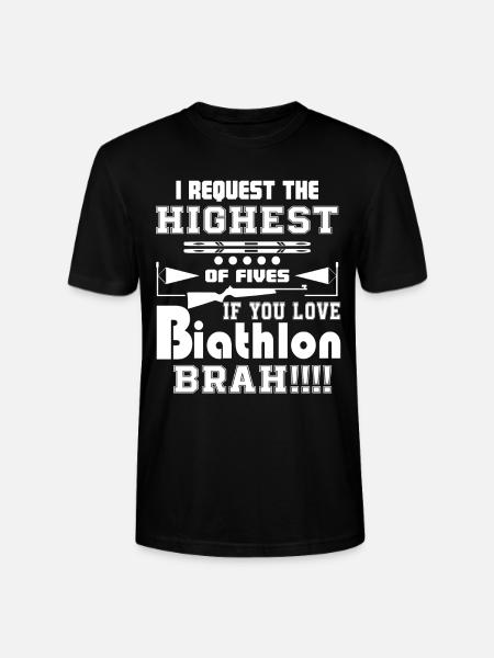 Biathlon Love Biathlon - Stanley/Stella CRAFTER Unisex Organic T-Shirt - black