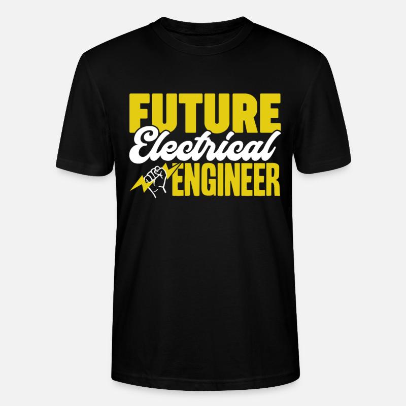 Electrical Engineer Future Electrical Engineer - Stanley/Stella CRAFTER Unisex Organic T-Shirt - black