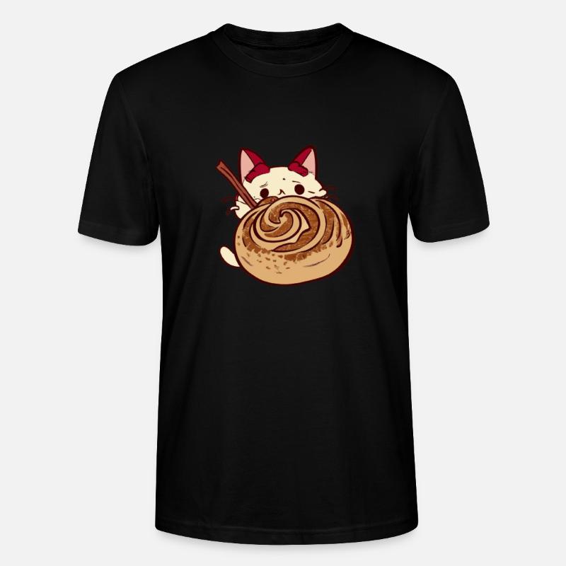 Cinnamon Roll And Cinnamon Buns - Stanley/Stella Unisex Bio-T-Shirt CRAFTER - Schwarz