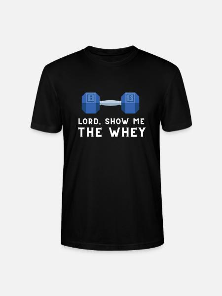 Show The Whey Protein Powder - Stanley/Stella CRAFTER Unisex Organic T-Shirt - black