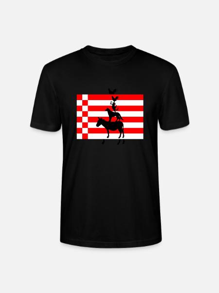 Bremen Town Musicians - Stanley/Stella CRAFTER Unisex Organic T-Shirt - black