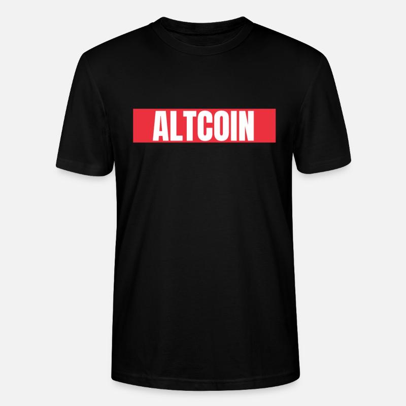 Altcoin Traders - Stanley/Stella Unisex Bio-T-Shirt CRAFTER - Schwarz