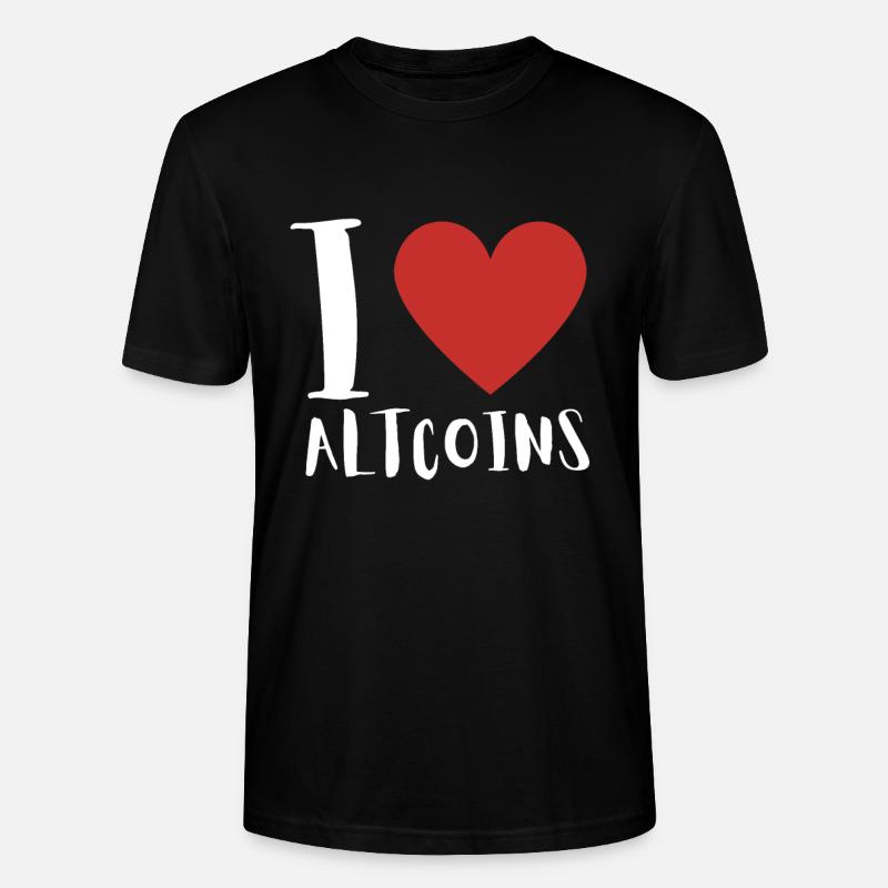 Altcoin Traders - Stanley/Stella Unisex Bio-T-Shirt CRAFTER - Schwarz