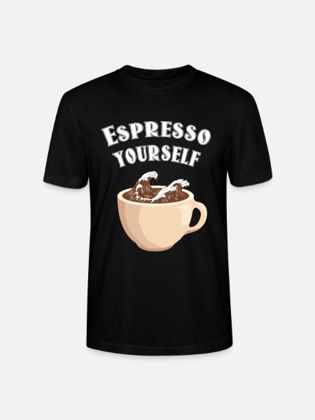 World Coffee Day - Stanley/Stella CRAFTER Unisex Organic T-Shirt - black