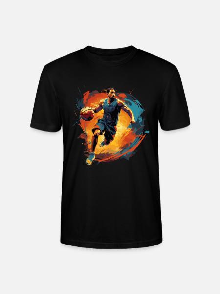 BASKETBALL forever! - Stanley/Stella CRAFTER Unisex Organic T-Shirt - black