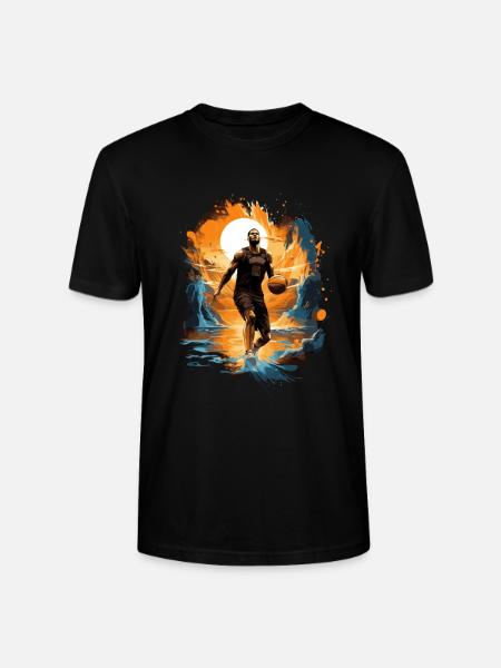 BASKETBALL forever! - Stanley/Stella CRAFTER Unisex Organic T-Shirt - black