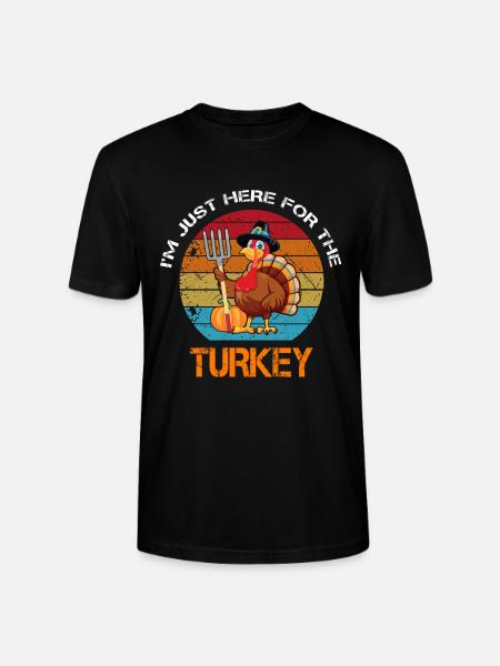 Get ready for Thanksgiving - Stanley/Stella CRAFTER Unisex Organic T-Shirt - black