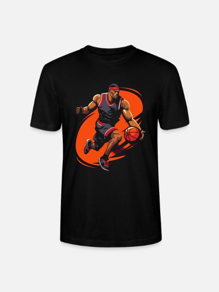 BASKETBALL forever! - Stanley/Stella CRAFTER Unisex Organic T-Shirt - black