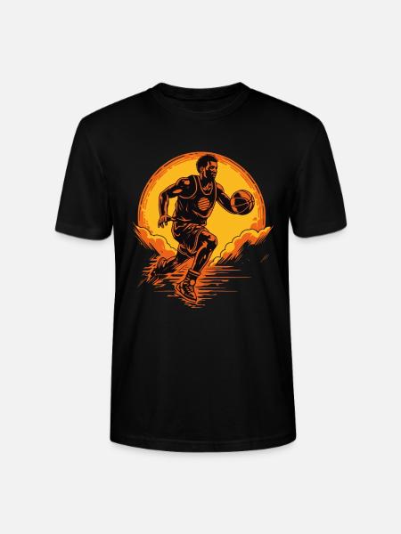 BASKETBALL forever! - Stanley/Stella CRAFTER Unisex Organic T-Shirt - black