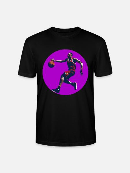 BASKETBALL forever! - Stanley/Stella CRAFTER Unisex Organic T-Shirt - black