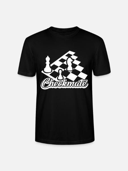 Chess Chess Checkmate - Stanley/Stella CRAFTER Unisex Organic T-Shirt - black