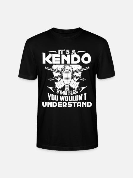 Kendo It's a Kendo Thing - Stanley/Stella CRAFTER Unisex Organic T-Shirt - black