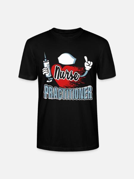 Nurse Practitioner Nurse Practitioner Love - Stanley/Stella CRAFTER Unisex Organic T-Shirt - black