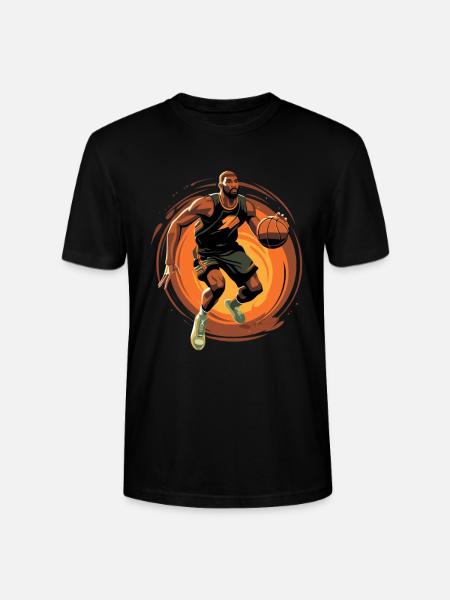 BASKETBALL forever! - Stanley/Stella CRAFTER Unisex Organic T-Shirt - black
