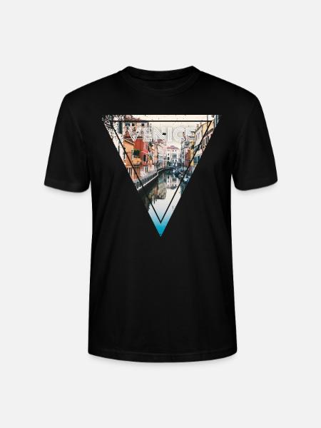 Venice - Stanley/Stella CRAFTER Unisex Organic T-Shirt - black