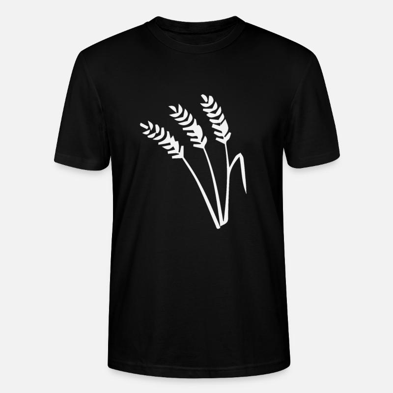 Getreide - Stanley/Stella Unisex Bio-T-Shirt CRAFTER - Schwarz