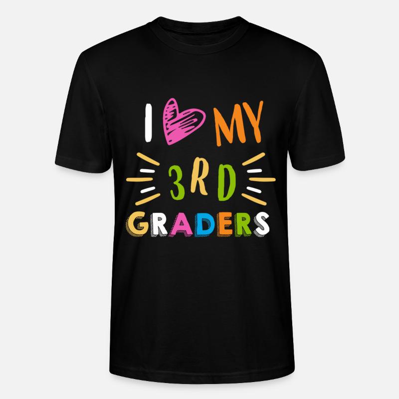 3. Klasse - Stanley/Stella Unisex Bio-T-Shirt CRAFTER - Schwarz
