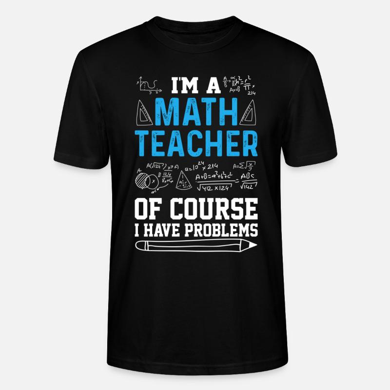Mathelehrer - Stanley/Stella Unisex Bio-T-Shirt CRAFTER - Schwarz