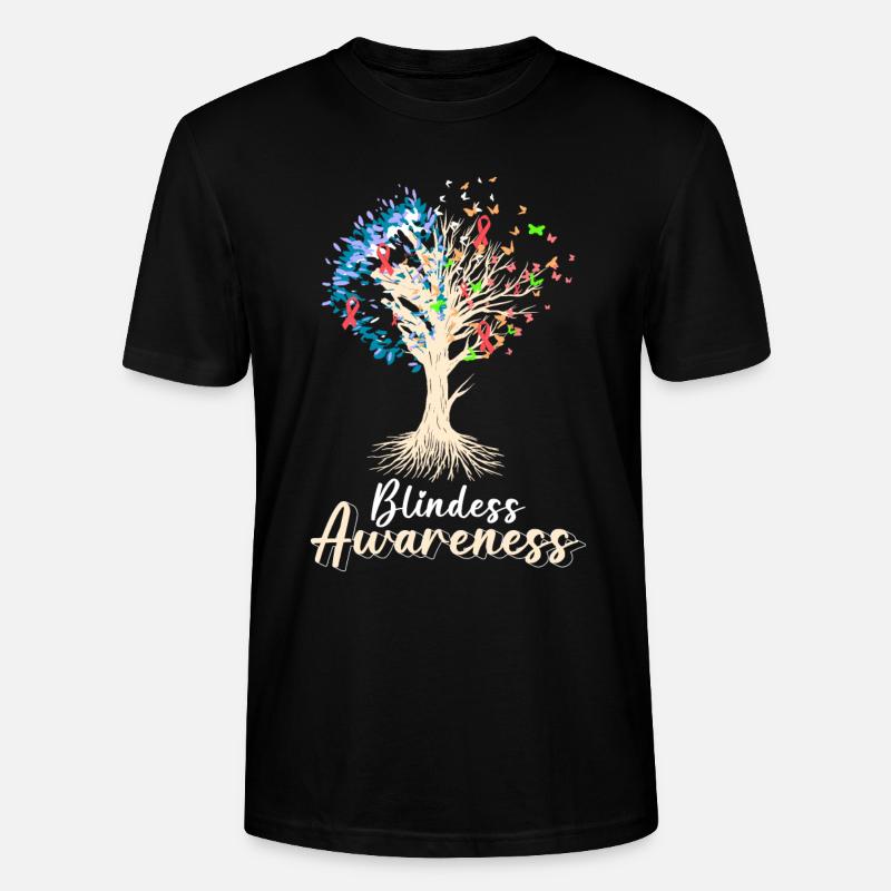 Conscience de l’aveuglement - T-shirt bio CRAFTER Stanley Stella Unisexe - noir
