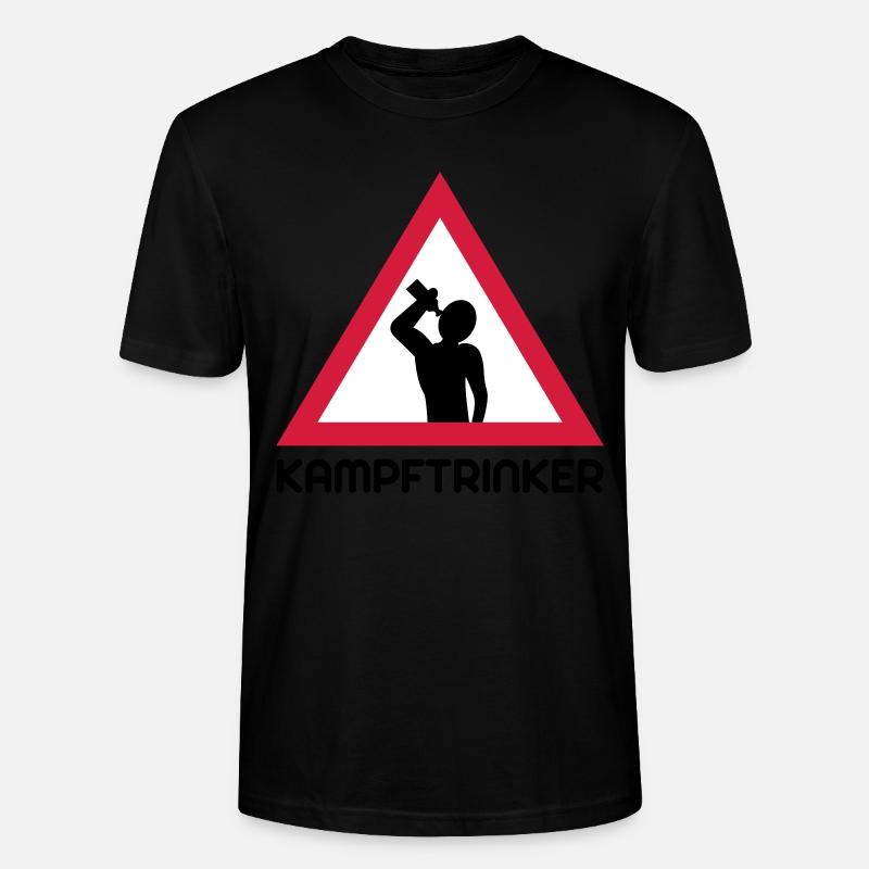 Kampftrinker - T-shirt bio CRAFTER Stanley Stella Unisexe - noir