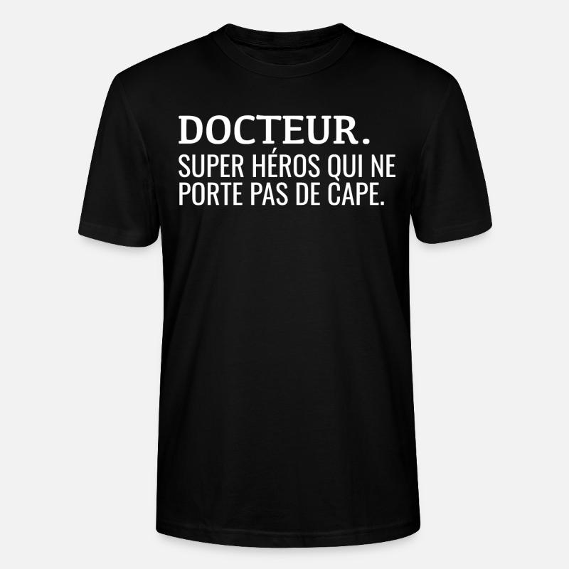 Doktor Definiton Humor - Stanley/Stella Unisex Bio-T-Shirt CRAFTER - Schwarz