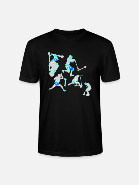 Stuntscooter,Trickscooter,tricks,stunt,e-scooter - Stanley/Stella Unisex Bio-T-Shirt CRAFTER - Schwarz