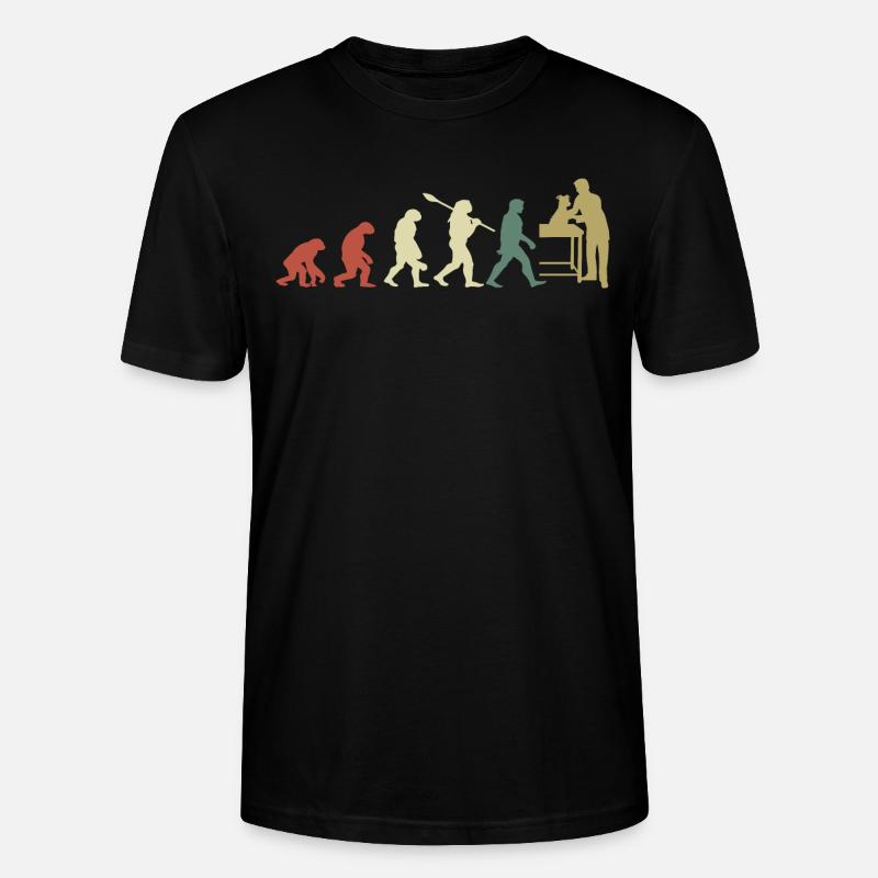 Veterinary Evolution Geschenk für Tierärzte - Stanley/Stella Unisex Bio-T-Shirt CRAFTER - Schwarz