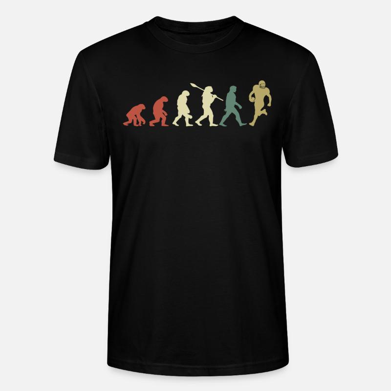 Evolution Rugby - Stanley/Stella Unisex Bio-T-Shirt CRAFTER - Schwarz