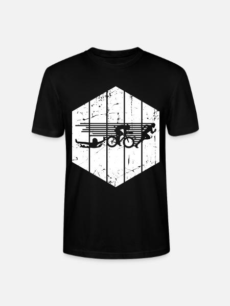 Triathlon Competition - Stanley/Stella CRAFTER Unisex Organic T-Shirt - black