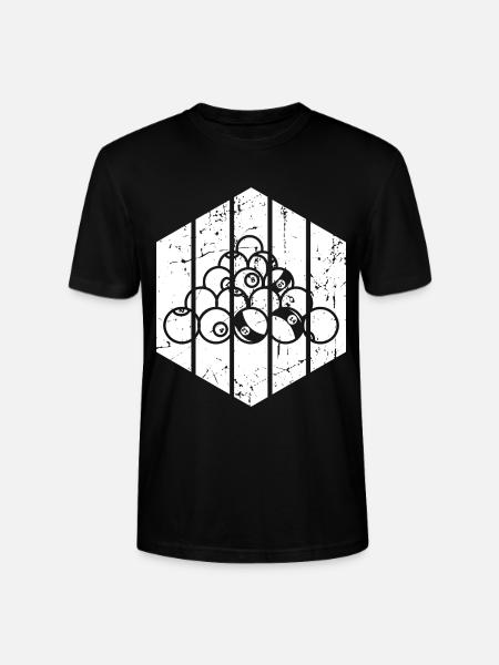 Bester Billardspieler - Stanley/Stella Unisex Bio-T-Shirt CRAFTER - Schwarz