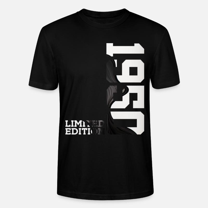 ÉDITION LIMITÉE 76E ANNIVERSAIRE 1950 - T-shirt bio CRAFTER Stanley Stella Unisexe - noir