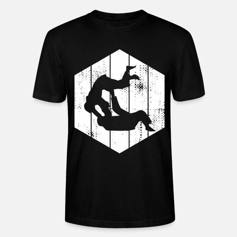 Combattant de judo - T-shirt bio CRAFTER Stanley Stella Unisexe - noir