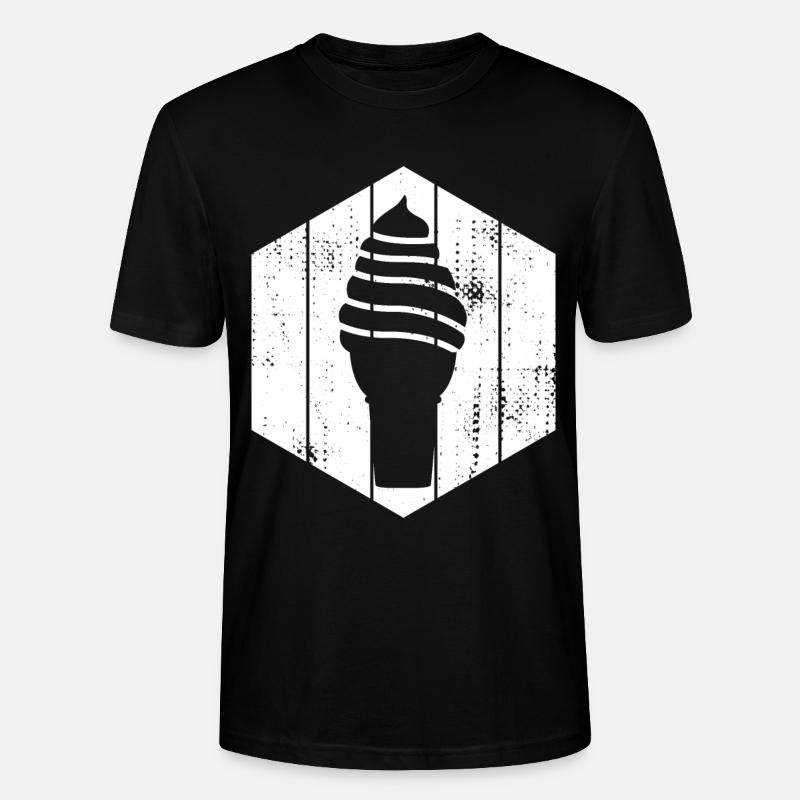 Softeis - Stanley/Stella Unisex Bio-T-Shirt CRAFTER - Schwarz