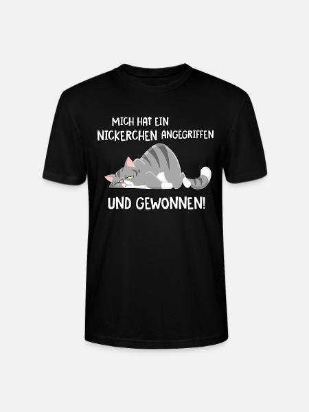 Mich hat ein Nickerchen angegriffen - Stanley/Stella Unisex Bio-T-Shirt CRAFTER - Schwarz