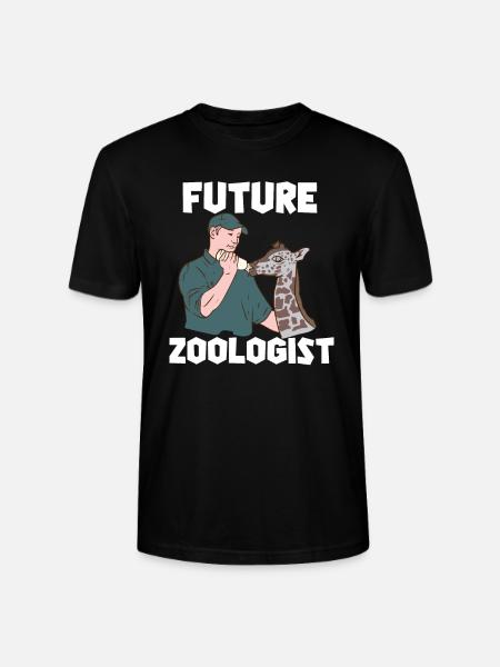 Zookeeper Zoo Future Zoologist - Stanley/Stella CRAFTER Unisex Organic T-Shirt - black