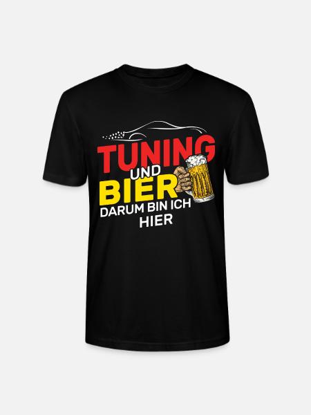 Tuning Tuner - Stanley/Stella Unisex Bio-T-Shirt CRAFTER - Schwarz