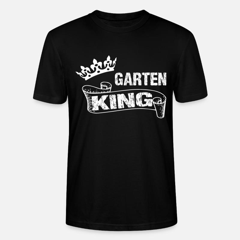 Garten - Stanley/Stella Unisex Bio-T-Shirt CRAFTER - Schwarz