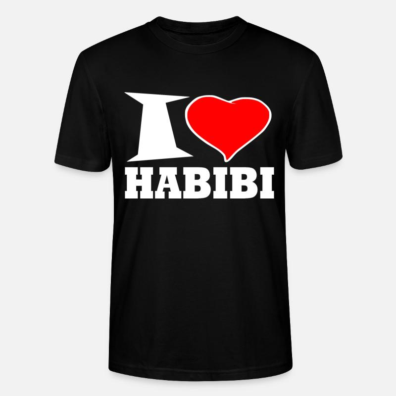 Habibi - Stanley/Stella Unisex Bio-T-Shirt CRAFTER - Schwarz