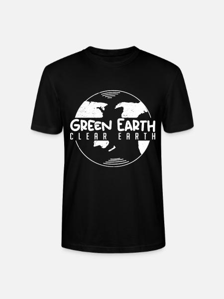 World Earth Day - Stanley/Stella CRAFTER Unisex Organic T-Shirt - black
