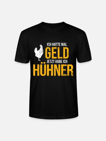 Hühner Geflügel - Stanley/Stella Unisex Bio-T-Shirt CRAFTER - Schwarz
