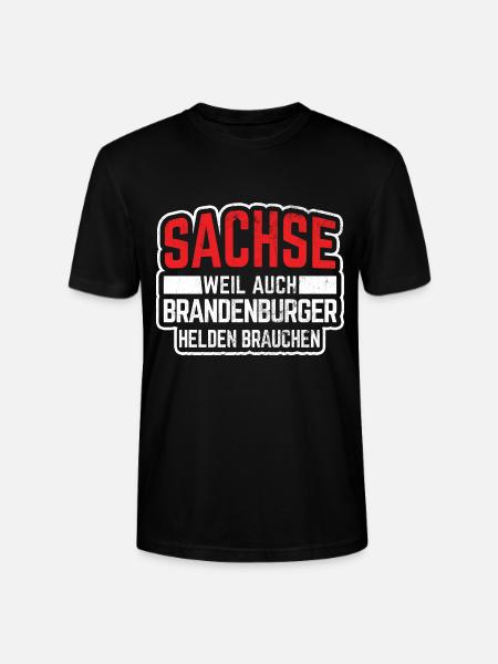 Sachsen Ostdeutschland - Stanley/Stella Unisex Bio-T-Shirt CRAFTER - Schwarz