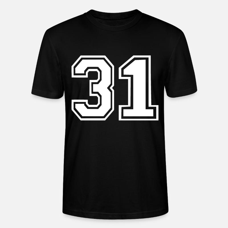 31 - Stanley/Stella Unisex Bio-T-Shirt CRAFTER - Schwarz