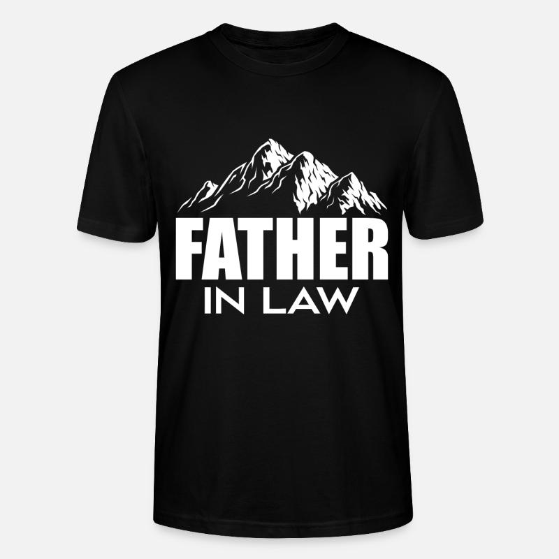 Schwiegervater - Stanley/Stella Unisex Bio-T-Shirt CRAFTER - Schwarz